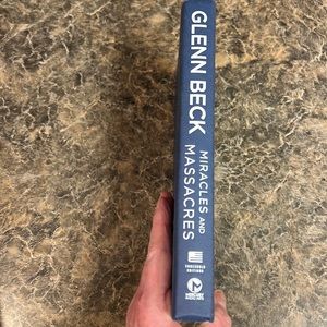 Miracles and Massacres by Glenn Beck hard back book